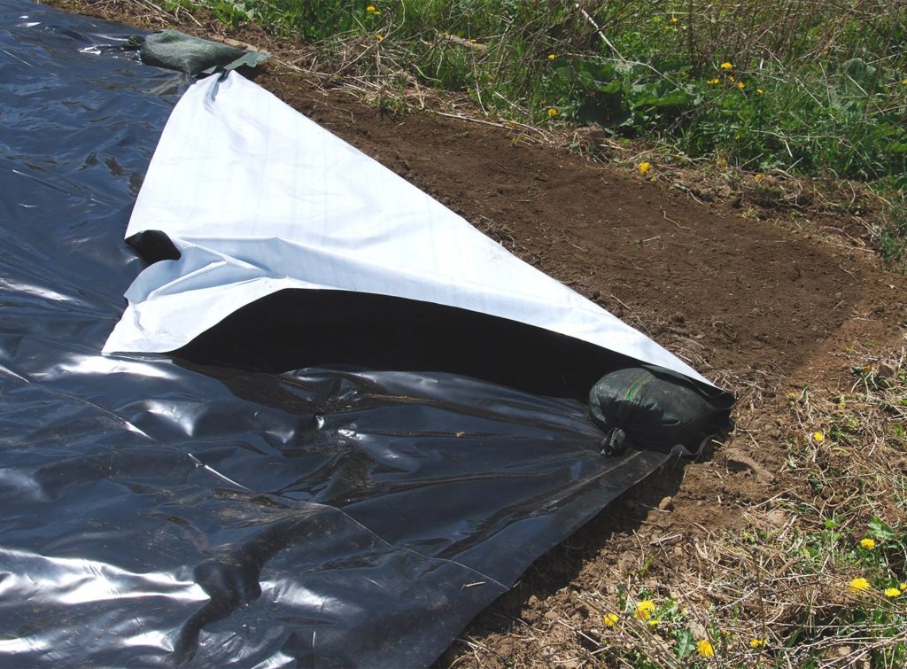 Silage Tarp 6MIL (black/white) Plastitech